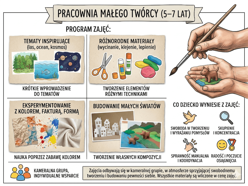 Pracownia małego twórcy (5–7 lat)